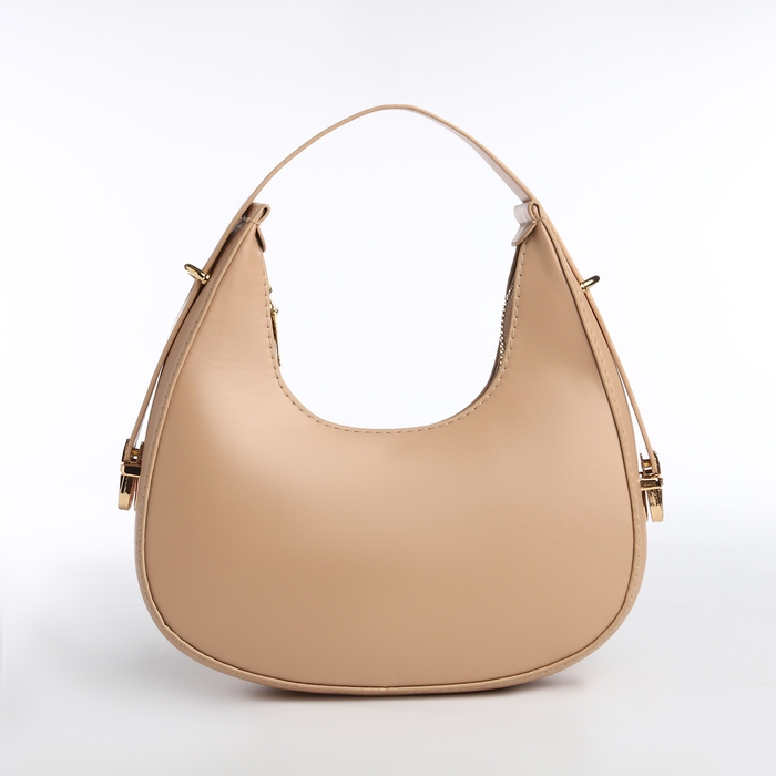 Сумка женская багет на молнии, цвет бежевый Сумка женская багет на молнии, цвет бежевый