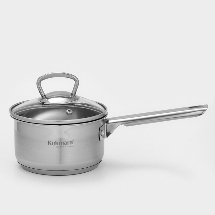 Ковш ORION, 1 л, d=14 см, стеклянная крышка, капусльное дно, индукция Ковш ORION, 1 л, d=14 см, стеклянная крышка, капусльное дно, индукция