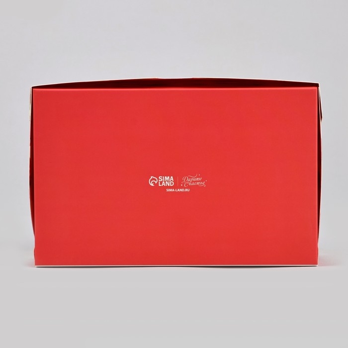 Коробка для капкейков складная с двусторонним нанесением «Для тебя», 16 × 10 × 10 см Коробка для капкейков складная с двусторонним нанесением «Для тебя», 16 × 10 × 10 см