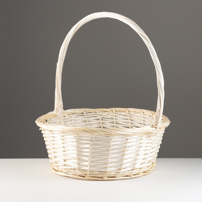 Набор корзин из 4 шт, D40xH16/44 см, D35xH14/39 см, D30xH12/34 см, D25xH10/30 см, выбеленный 1055519 Набор корзин из 4 шт, D40xH16/44 см, D35xH14/39 см, D30xH12/34 см, D25xH10/30 см, выбеленный 1055519