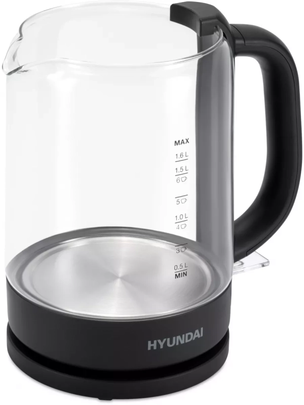 Чайник HYK-G3402 1,7л 2200Вт серый (стекло) Чайник HYK-G3402 1,7л 2200Вт серый (стекло)