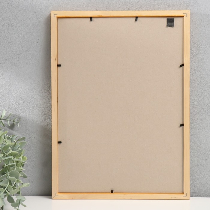 Фоторамка дерево Фоторамка дерево "Image Art" С18 25х35 см,(пластиковый экран), янтарь