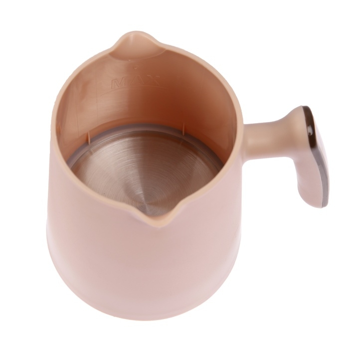 Турка электрическая Energy EN-251T, 600 Вт, 0.3 л, бежево-коричневая Турка электрическая Energy EN-251T, 600 Вт, 0.3 л, бежево-коричневая