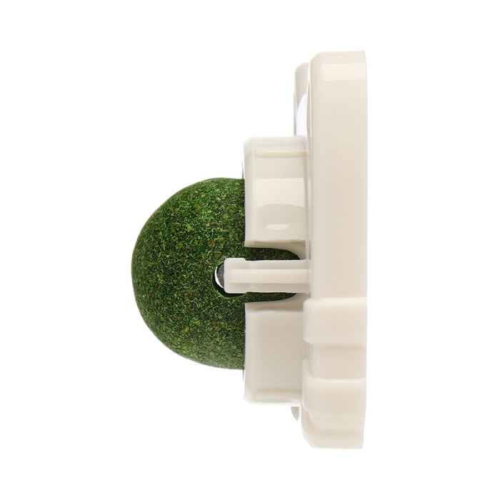 Игрушка для кошек с кошачьей мятой  Игрушка для кошек с кошачьей мятой "Кот", 6,8 см, белая