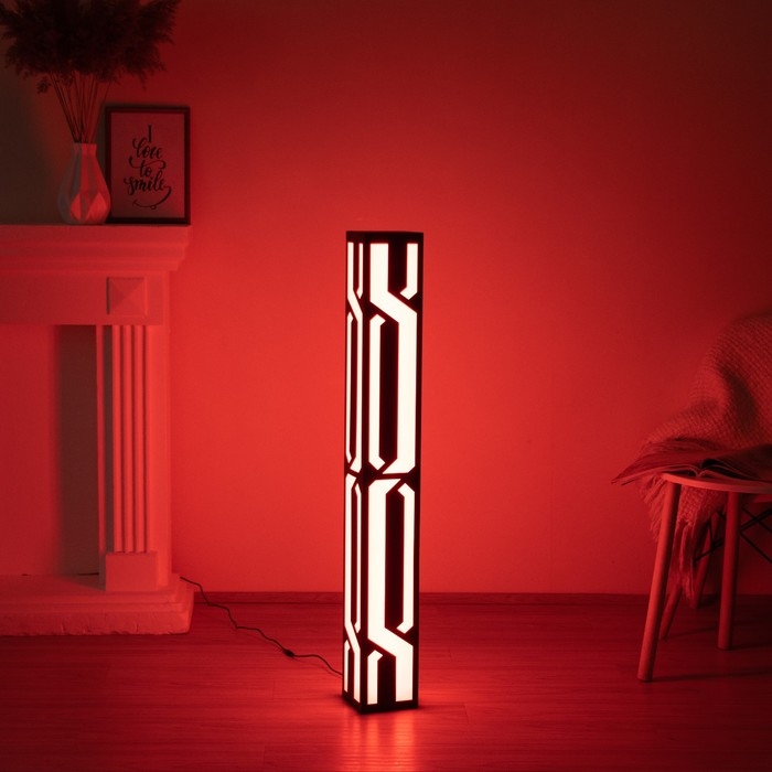 Торшер  Торшер "Рондо" LED 20Вт RGB пульт ДУ черный