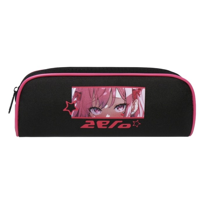 Пенал мягкий 1 отделение, 210 x 80 x 40, Calligrata, с наполнением 4 предмета, Пенал мягкий 1 отделение, 210 x 80 x 40, Calligrata, с наполнением 4 предмета, "Аниме глаза", для девочек