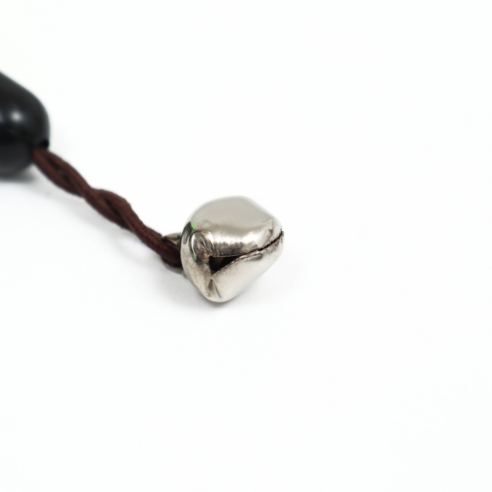 Игрушка-дразнилка для кошек  Игрушка-дразнилка для кошек "Змейка", с бубенчиком, зелёная