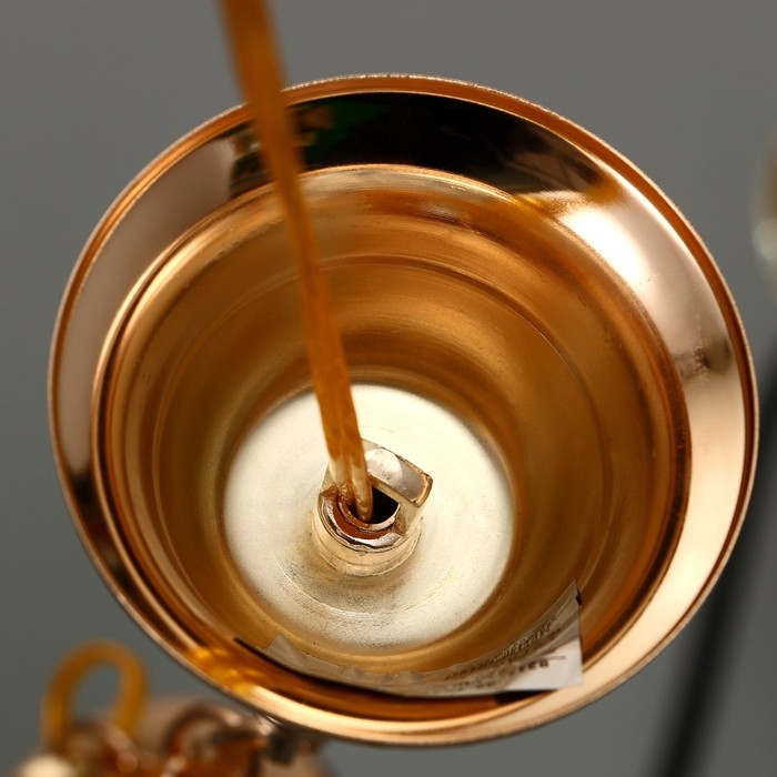 Люстра Люстра "Лира" 5хЕ27 40Вт черный 60х60х85 см BayerLux