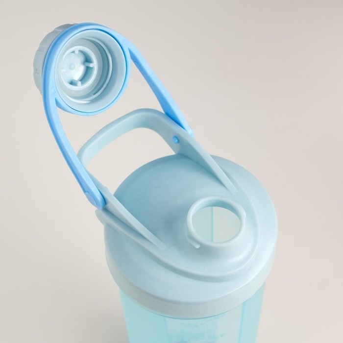 Шейкер, 700 мл, серия: PowerPlus, Шейкер, 700 мл, серия: PowerPlus, "Мастер К", 23.5 х 11 см, голубой