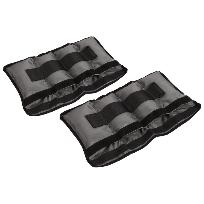 Утяжелители ONLYTOP, со сменным весом, 2 шт. × 2 кг, цвет МИКС Утяжелители ONLYTOP, со сменным весом, 2 шт. × 2 кг, цвет МИКС