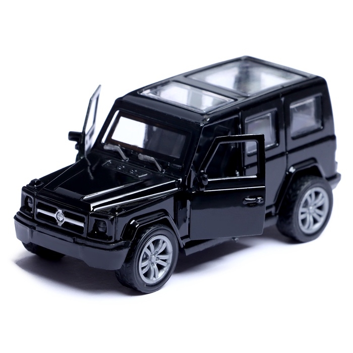 Машина металлическая «Крузер», 1:48, инерция, открываются двери, цвет чёрный Машина металлическая «Крузер», 1:48, инерция, открываются двери, цвет чёрный