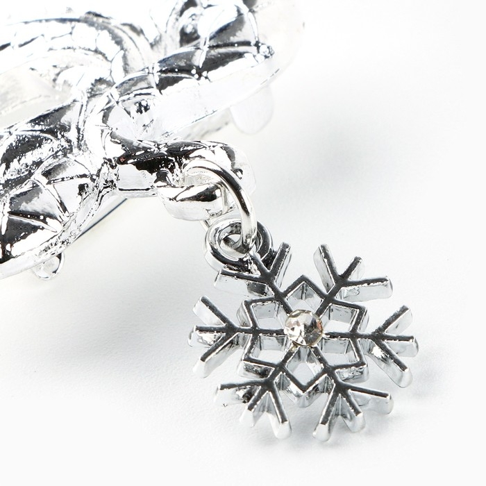 Брошь новогодняя «Счастливого Нового года» на Новый год,6 х 8 см Брошь новогодняя «Счастливого Нового года» на Новый год,6 х 8 см