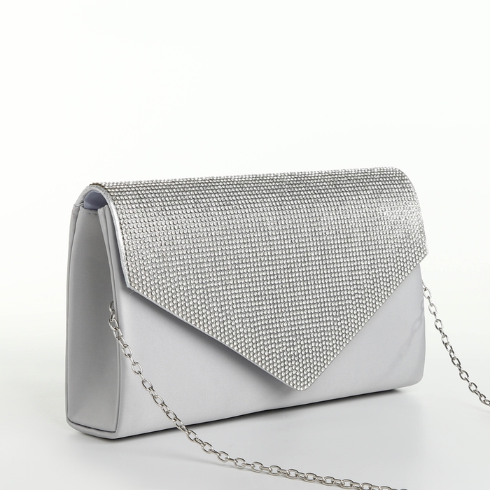 Сумка-клатч на магните, цвет серый Сумка-клатч на магните, цвет серый