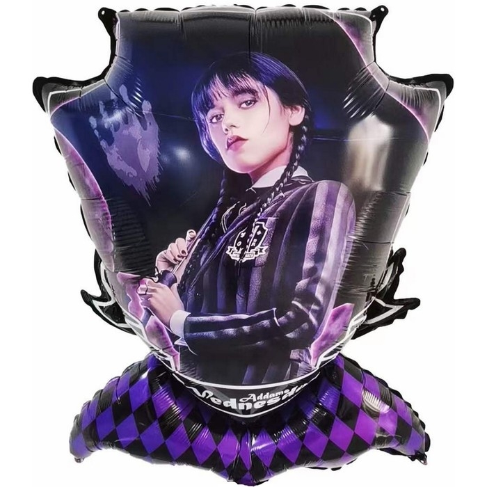 Шар фольгированный 31" &laquo;Мрачная стори. Уэнсдей&raquo;, фигура