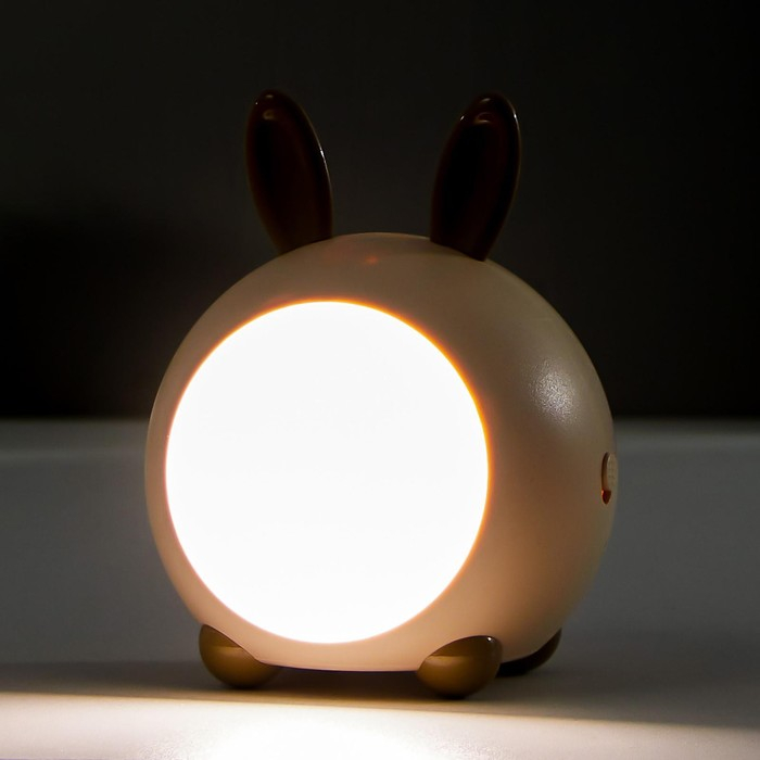 Ночник Ночник "Зайчик" LED 2Вт МИКС 8х9х12 см RISALUX