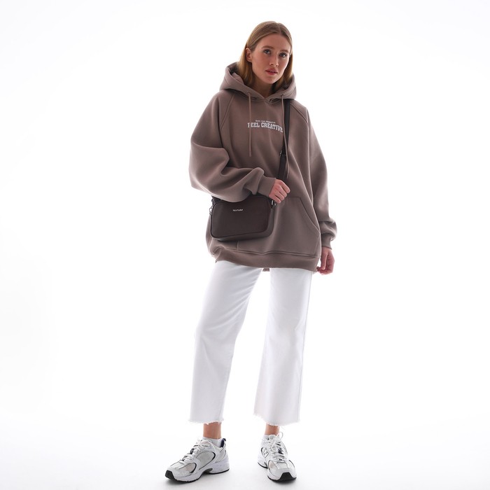 Сумка женская через плечо TEXTURA, маленький размер, цвет коричневый Сумка женская через плечо TEXTURA, маленький размер, цвет коричневый