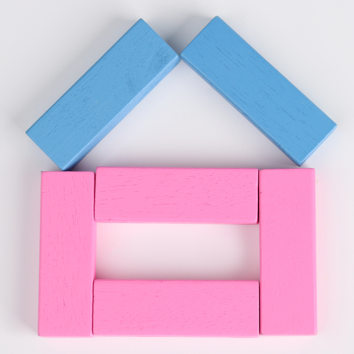 Игра настольная «Падающая башня цветная», 51 шт, 28,5 × 8,5 × 8 см Игра настольная «Падающая башня цветная», 51 шт, 28,5 × 8,5 × 8 см