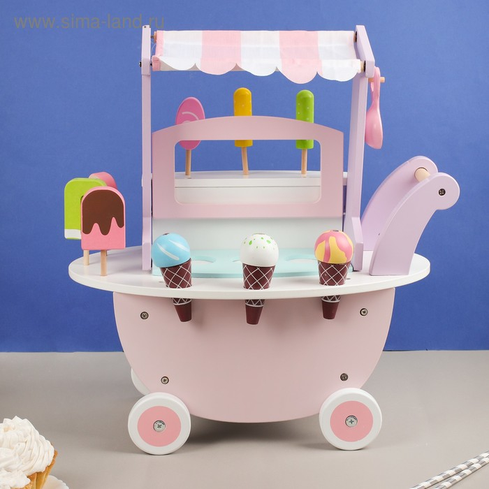 Игровой набор «Тележка с мороженым» Игровой набор «Тележка с мороженым»