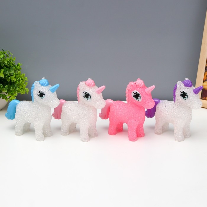 Ночник Ночник "Единорожка" LED 1Вт от батареек LR44 МИКС 14х12х5см RISALUX