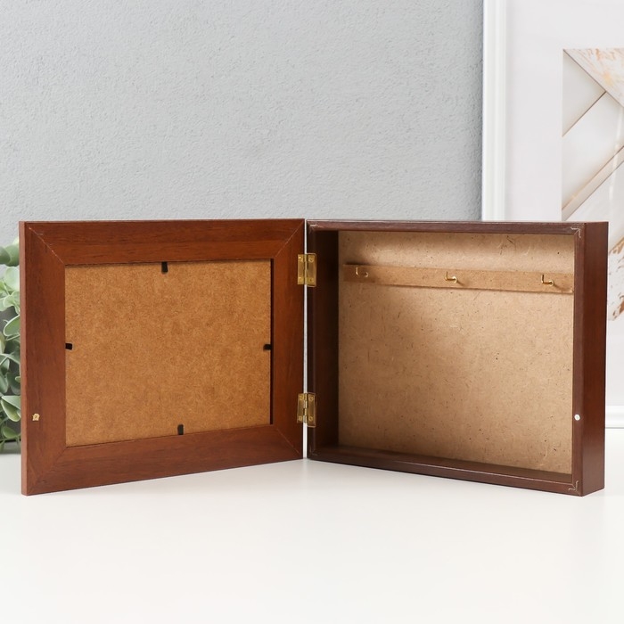 Ключница Ключница "Мостик" 19х24 см орех