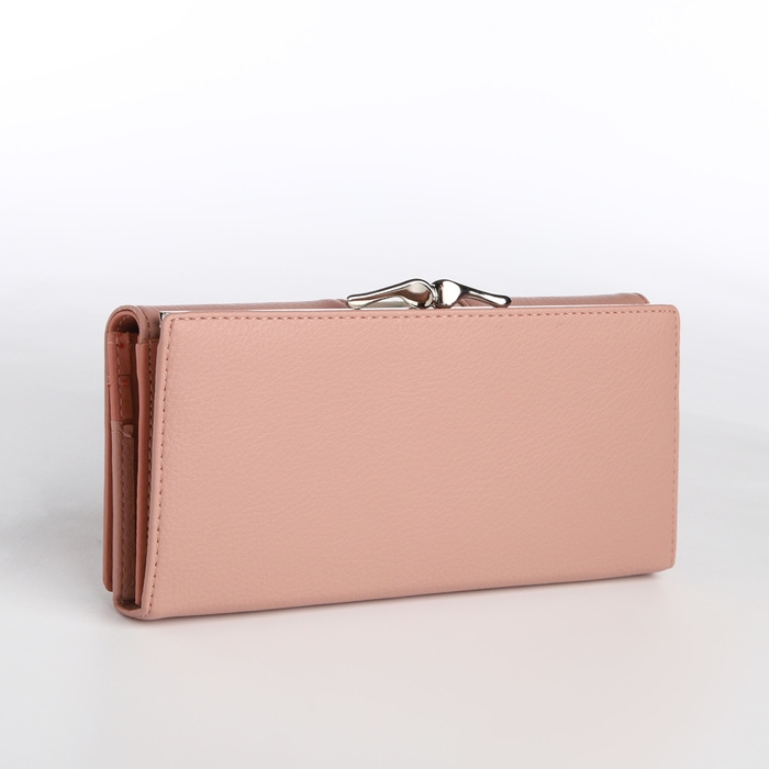 Кошелёк женский на магните, цвет розовый Кошелёк женский на магните, цвет розовый