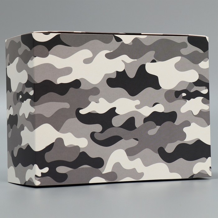 Коробка подарочная складная, упаковка, «Хаки», 20 х 15 х 8 см