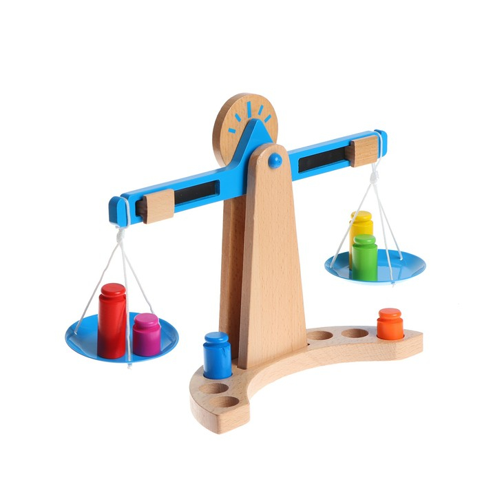 Деревянная игрушка «Весы» Деревянная игрушка «Весы»