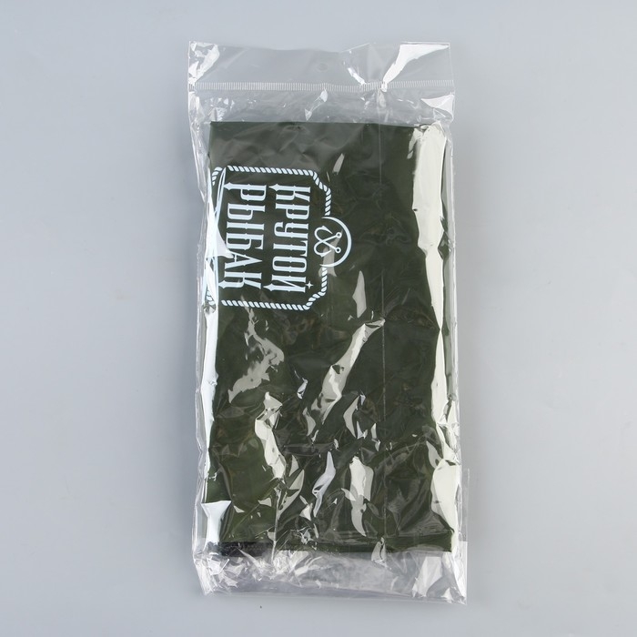 Гермомешок «Крутой рыбак», 10 л., зеленый.