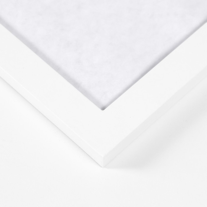 Фоторамка 21х30 см МДФ. №6 Белый (пластиковый экран) Фоторамка 21х30 см МДФ. №6 Белый (пластиковый экран)