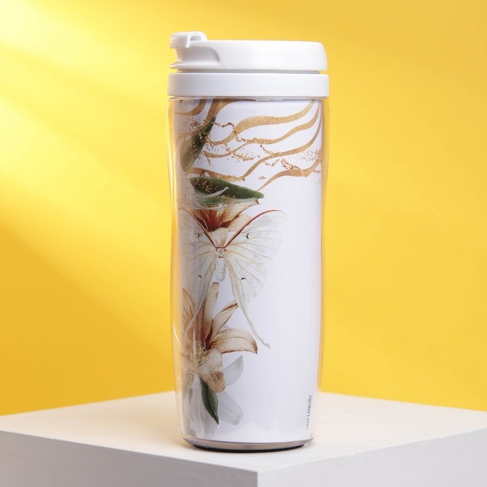 Термостакан со вставкой &laquo;Для самой прекрасной&raquo;: 350 мл