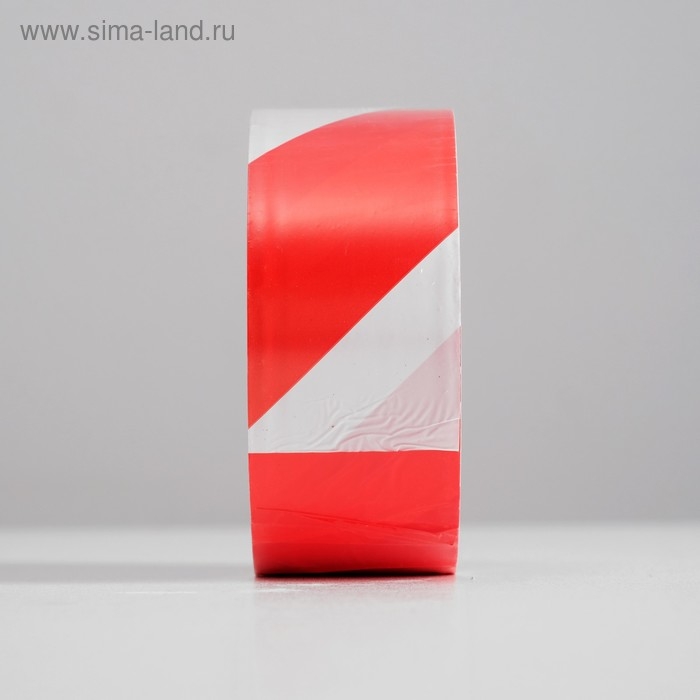 Лента сигнальная UNIBOB 50мм х 150м, красно-белая Лента сигнальная UNIBOB 50мм х 150м, красно-белая