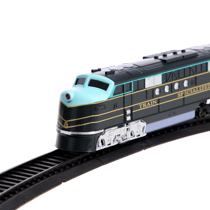 Железная дорога «Большой экспресс», со светозвуковыми эффектами, протяжённость пути 3,6 м Железная дорога «Большой экспресс», со светозвуковыми эффектами, протяжённость пути 3,6 м