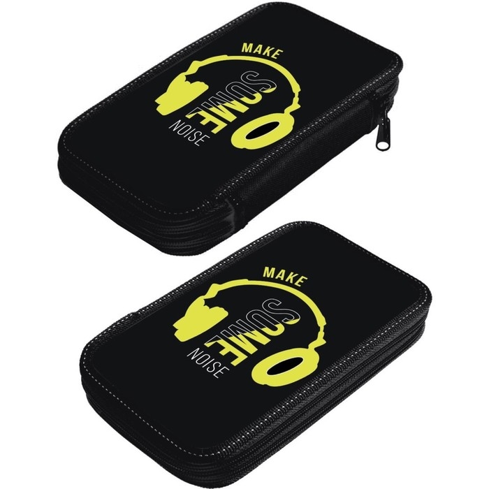 Пенал 2 секции, 125 х 205 х 40 мм, Calligrata 30П26/2 Пенал 2 секции, 125 х 205 х 40 мм, Calligrata 30П26/2 "Музыка", ламинированный картон