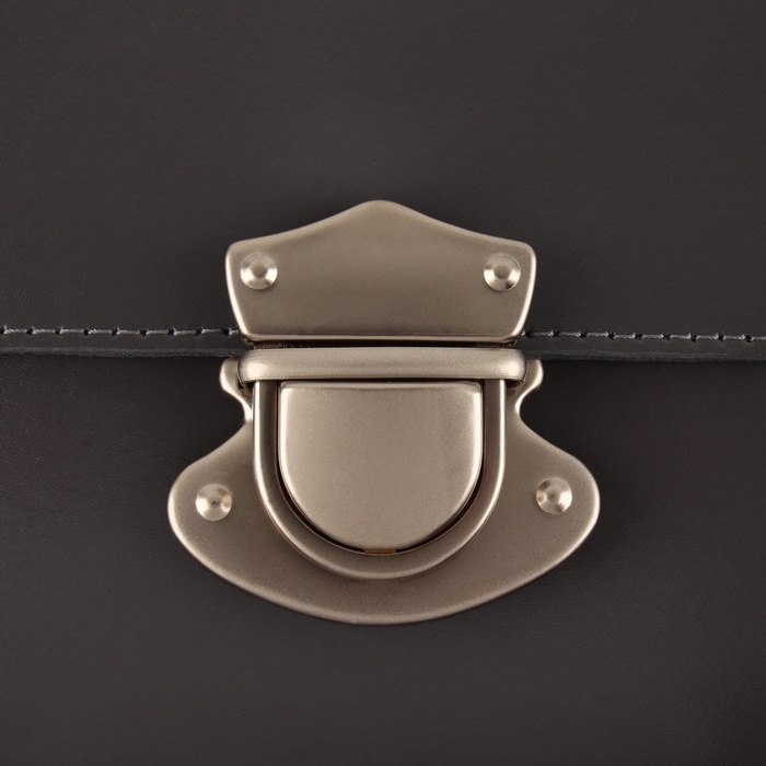 Застёжка для сумки, матовый, 5,5 × 5,5 см, цвет жемчужный серебряный Застёжка для сумки, матовый, 5,5 × 5,5 см, цвет жемчужный серебряный