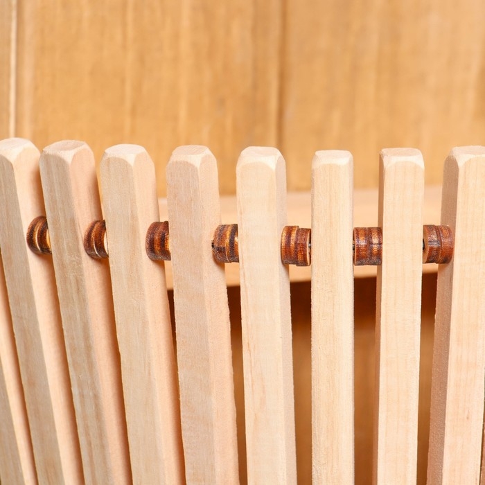 Абажур настенный веерный, ольха, 30,5 х 27 х 16 см Абажур настенный веерный, ольха, 30,5 х 27 х 16 см