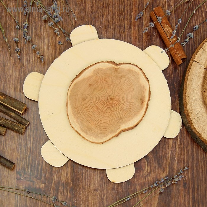 Подставка под горячее «Матрешка», D=20 см, можжевельник Подставка под горячее «Матрешка», D=20 см, можжевельник