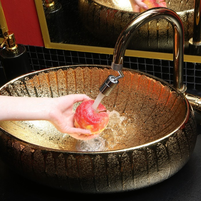 Аэратор универсальный Accoona A464-11, для смесителя, поворотный, двухрежимный Аэратор универсальный Accoona A464-11, для смесителя, поворотный, двухрежимный