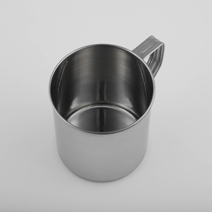 Кружка из нержавеющей стали Доляна &laquo;Индия&raquo; &laquo;Тарун&raquo;, 600 мл, 13,5&times;9,5&times;12 см, с крышкой