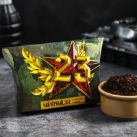 Чай чёрный &laquo;Настоящему герою&raquo; с лимоном и мятой, 20 г.