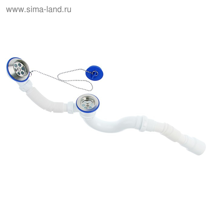 Сифон для ванны Unicorn S32,  1 1/2 Сифон для ванны Unicorn S32,  1 1/2"х40, с пробкой на цепочке