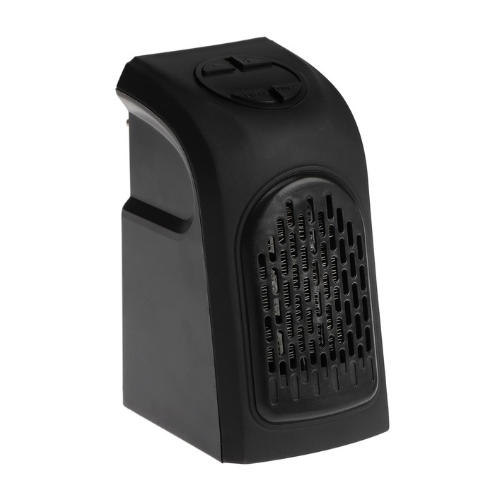 Портативный обогреватель Luazon LTO-02, 400Вт, 23 м², 2 режима, чёрный, от сети Портативный обогреватель Luazon LTO-02, 400Вт, 23 м², 2 режима, чёрный, от сети