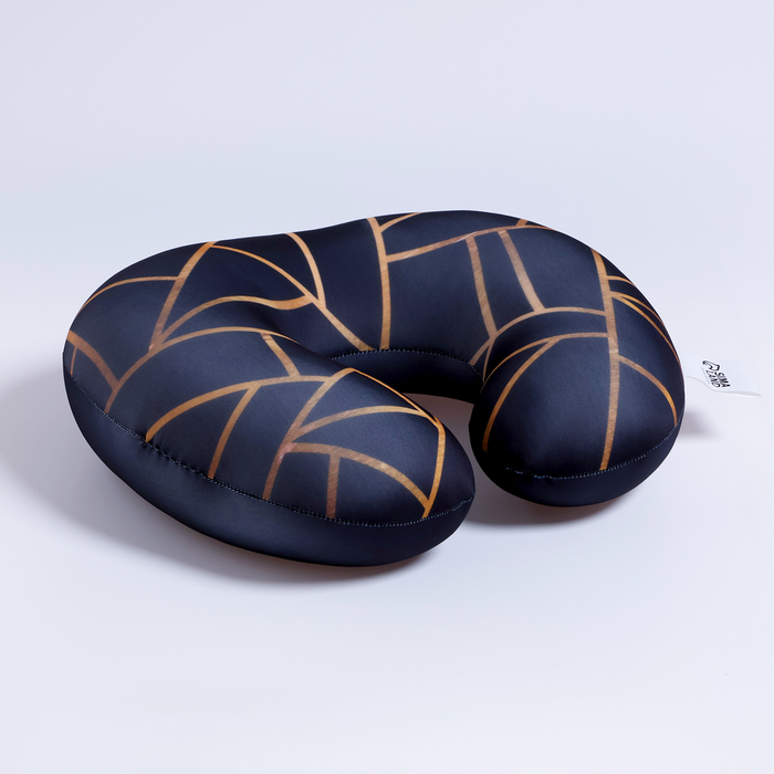 Подушка для путешествий антистресс «Золото на чёрном» Подушка для путешествий антистресс «Золото на чёрном»