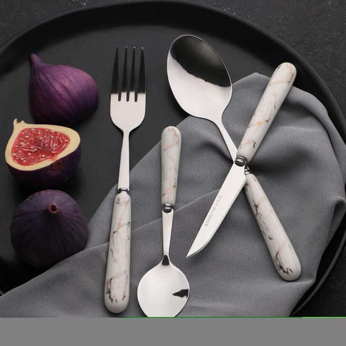 Столовые приборы из нержавеющей стали &laquo;Эстетика наслаждения&raquo;, 4 предмета
