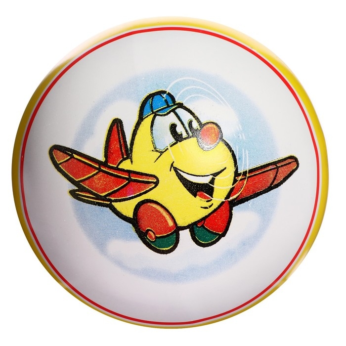 Мяч резиновый, с рисунком, диаметр 12,5 см, цвета МИКС Мяч резиновый, с рисунком, диаметр 12,5 см, цвета МИКС