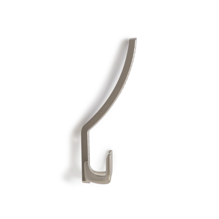 Крючок мебельный ТУНДРА TKT001, трехрожковый, сатиновый никель Крючок мебельный ТУНДРА TKT001, трехрожковый, сатиновый никель