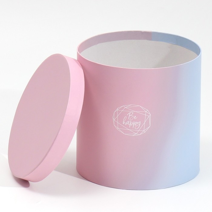 Набор круглых коробок 5 в 1, упаковка подарочная, «Пантон 08», 23 х 23 х 25 ‒ 15 х 15 х 15 см