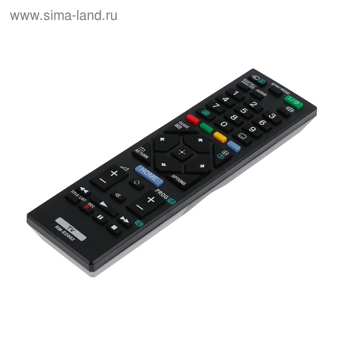 Пульт ДУ Huayu RM-ED062, для ТВ Sony, универсальный, черный Пульт ДУ Huayu RM-ED062, для ТВ Sony, универсальный, черный