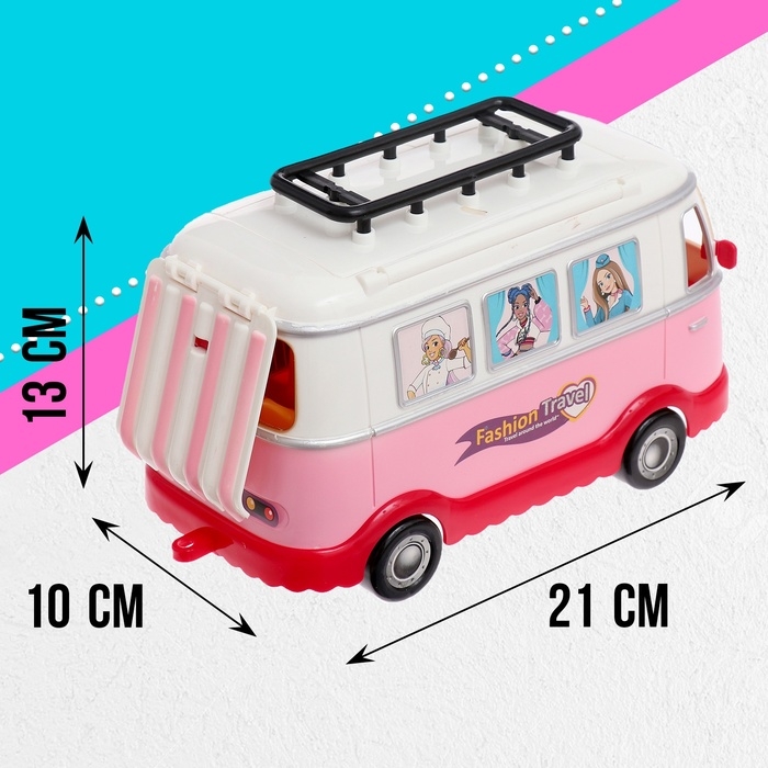 Игровой набор «Лови волну!» трейлер с прицепом, куклы, аксессуары Игровой набор «Лови волну!» трейлер с прицепом, куклы, аксессуары