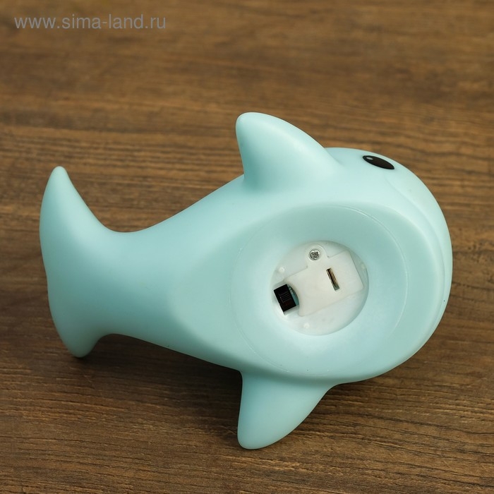 Ночник Ночник "Сказочный дельфин" LED батарейки 3xLR44 МИКС 14х11,5х10 см RISALUX