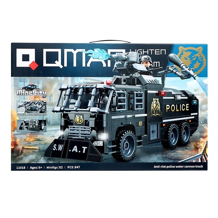 Конструктор Спецназ «Штурмовой патруль», 847 деталей Конструктор Спецназ «Штурмовой патруль», 847 деталей